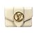 Billetera compacta tri-fold Pont Neuf Louis Vuitton Blanco