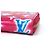 Cartera Zippy Monogram Vernis Louis Vuitton Rosa - vista 4