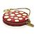 Monedero de Vernis Monogram Louis Vuitton Blanco Roja - vista 3