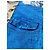 Ba&sh Jeans Salome Reliefs Baumwolle TM/L Blau - Ansicht 9