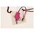 Hermès Clochette Hermes PHW Llave Rosa - vista 2