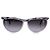 Gianni Versace Vintage Graue Acetat-Sonnenbrille 488 56/15 140mm
