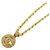 Collar Chanel dorado con colgante