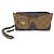 Louis Vuitton Monogram Reverse Zippy Geldbörse Braun Monogramm