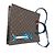 Borsa Sac Plat 2-Way LV Friends Monogramma Louis Vuitton Marrone - vista 10