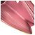 Cartera larga de denim Monogram Louis Vuitton Rosa - vista 7
