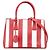 Prada Rote Kleine Bicolor Saffiano Galleria Doppelzip-Tasche
