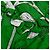 Miu Miu Tote Ivy de lona verde impresa - vista 7