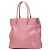 Balenciaga Pink Leder Papier A5 Tote - Ansicht 2
