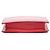 Borsa a spalla olografica CC in vinile rosso Chanel - vista 3