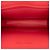 Borsa a spalla olografica CC in vinile rosso Chanel - vista 4