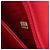 Borsa a spalla olografica CC in vinile rosso Chanel - vista 6