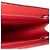 Borsa a spalla olografica CC in vinile rosso Chanel - vista 8