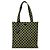 Prada Grüner Jacquard Triangolo Symbole Einkaufstasche