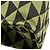 Prada Grüner Jacquard Triangolo Symbole Einkaufstasche - Ansicht 10