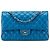 Chanel Blu Medio Classico Caviar Doppio