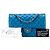 Chanel Blu Medio Classico Caviar Doppio - vista 9