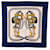 Hermès White Brides de Gala Love Silk Scarf Cloth  ref.2422935