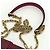 Bolso de cadena Saint-Sulpice PM en Monogram Empreinte Louis Vuitton Roja - vista 10