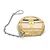 Louis Vuitton Micro Boite Chapeau Wallet with Chain Beige