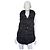 Chaleco negro Calvin Klein para mujer de poliéster