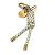 Louis Vuitton Christopher Nemeth Key Ring Rope Charm White - view 2