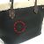 Borsa a Spalla Neverfull MM Monogram Flower di Louis Vuitton Nero Monogramma - vista 10