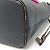 Borsa a Spalla Neverfull MM Monogram Flower di Louis Vuitton Nero Monogramma - vista 16