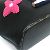 Borsa a Spalla Neverfull MM Monogram Flower di Louis Vuitton Nero Monogramma - vista 6