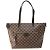Borsa tote Iena MM Damier di Louis Vuitton Marrone Damier ebene