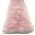 Sciarpa in pelliccia rosa e seta Louis Vuitton - vista 2