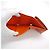Cartera Trifold Anagram Loewe Naranja - vista 10