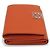Cartera Trifold Anagram Loewe Naranja - vista 4