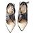 Christian Dior Leder Pumps mit hohem Absatz Mehrfarben
