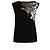 Loewe Schwarzes Top mit Spiegeleffekt