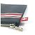 Borsa Clutch Pochette Jour GM Monogramma Cobalto di Louis Vuitton Bianco Rosso Blu navy - vista 4