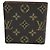 Portafoglio corto Marco Monogramma Louis Vuitton Marrone - vista 2