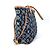 Borsa a Spalla Neverfull MM in Jacquard Monogram Louis Vuitton M57484 Blu navy - vista 3