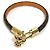 Bracciale Charm Vivienne Monogram Louis Vuitton Marrone