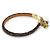 Bracciale Charm Vivienne Monogram Louis Vuitton Marrone - vista 4