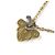 Collier Pendentif Clé Rocky Louis Vuitton Doré - vue 2