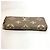 Cartera Larga Monogram Empreinte Louis Vuitton Beige Gris - vista 6