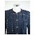 Blazer de tweed de seda azul de CHANEL. - vista 2