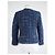 Blazer de tweed de seda azul de CHANEL. - vista 4
