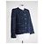 Blazer de tweed de seda azul de CHANEL. - vista 5