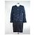 Blazer de tweed de seda azul de CHANEL. - vista 6