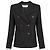 Giacca John Galliano, modello Smoking Black. Nero