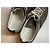 Christian Dior Dior uomo in pelle grigia e camoscio basso Grigio Nocciola Marrone chiaro - vista 4