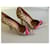 Décolleté Dsquared2 in pelle leopardata rosa Stampa leopardo - vista 5