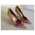 Décolleté Dsquared2 in pelle leopardata rosa Stampa leopardo - vista 6